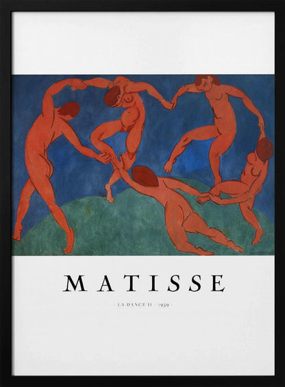 Wandkunst La Danse II von Henri Matisse