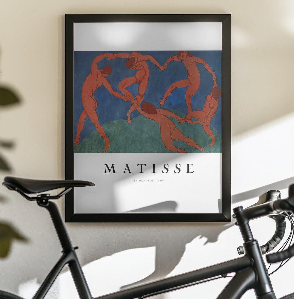 Wandkunst La Danse II von Henri Matisse