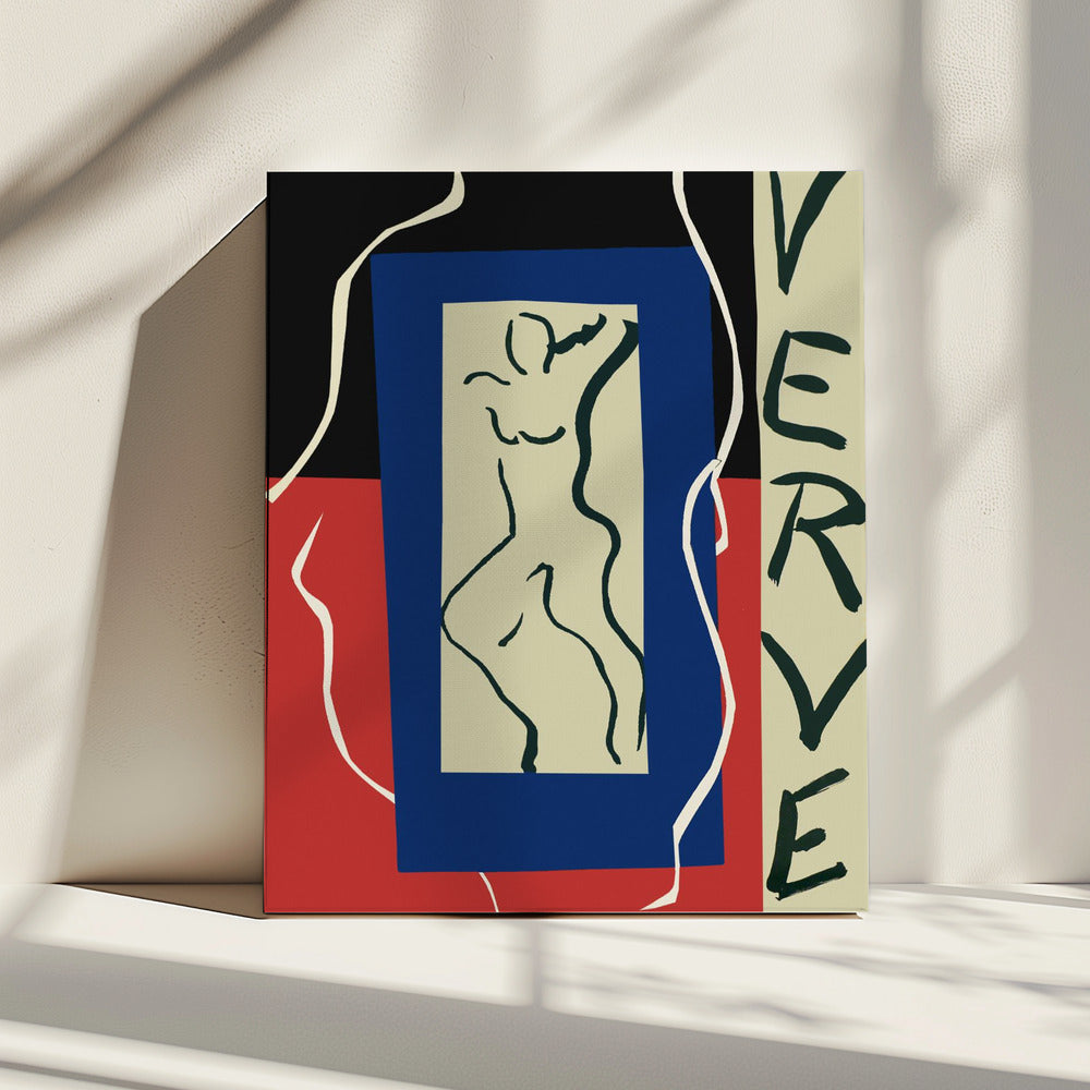 Wandbild Verve 1937, Titelseite von Verve