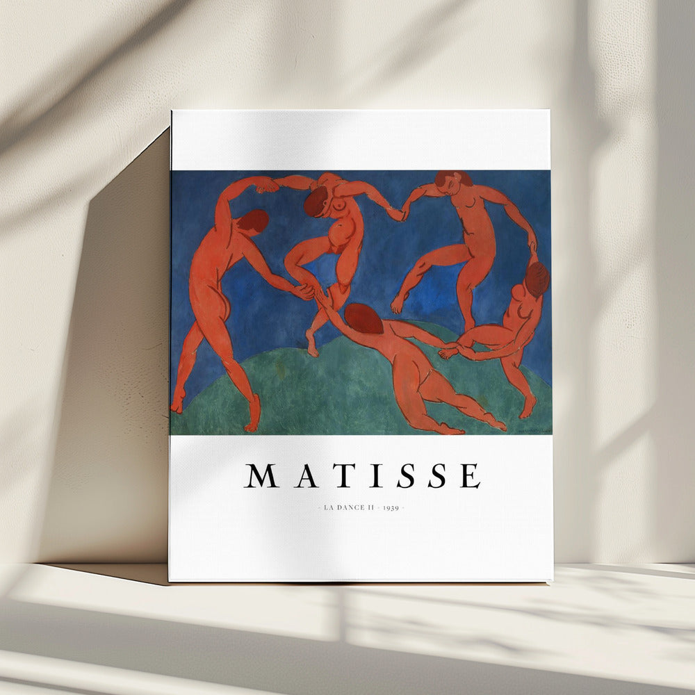Wandkunst La Danse II von Henri Matisse
