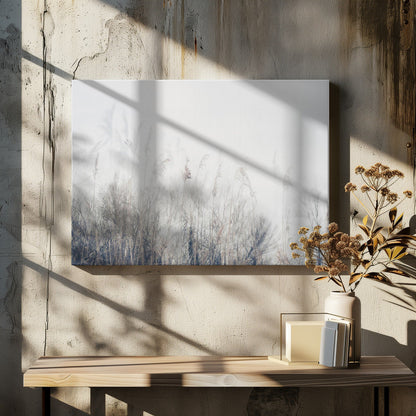 Wandbild Landschaft aus Schilf und Gras