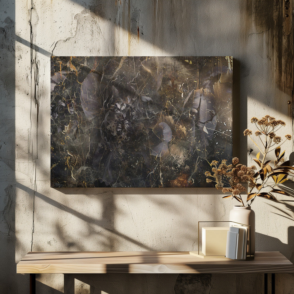 Wandkunst Blumen Floral Kunst Illustration 02