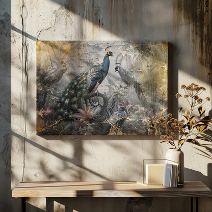Wandkunst Vogel Vögel Tier Vintage Kunst Illustration Wandbilder 18