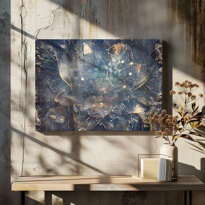 Wandbild Blumen Blumenkunst Illustration Wandkunst 046
