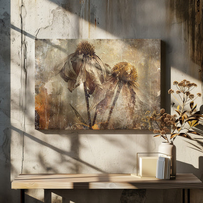 Wandbild Blumen Blumenkunst Illustration Wandkunst 082