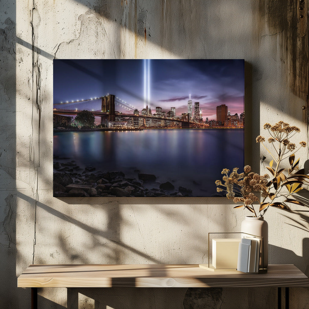 Wandbild Unvergesslicher 11. September. New York