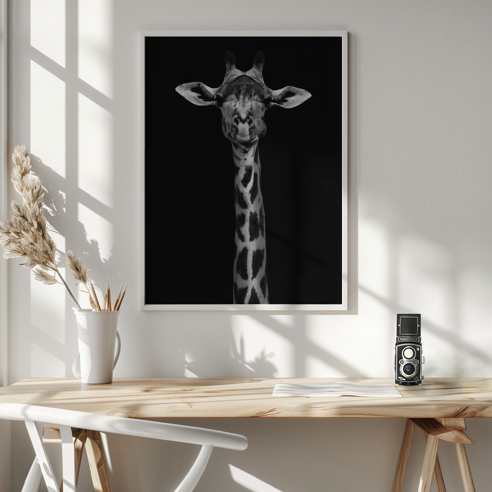 Wall Art Giraffe Portrait