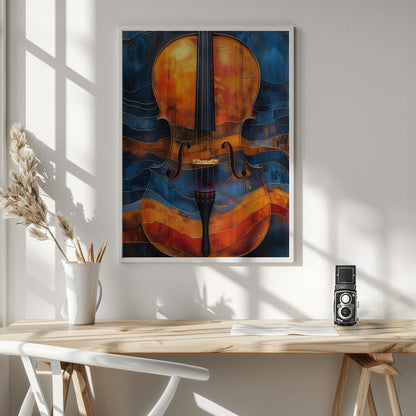 Wandbilder Musik Violine 6 Leinwandbild