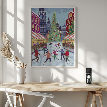 Wall art Skating in London Canvas Print