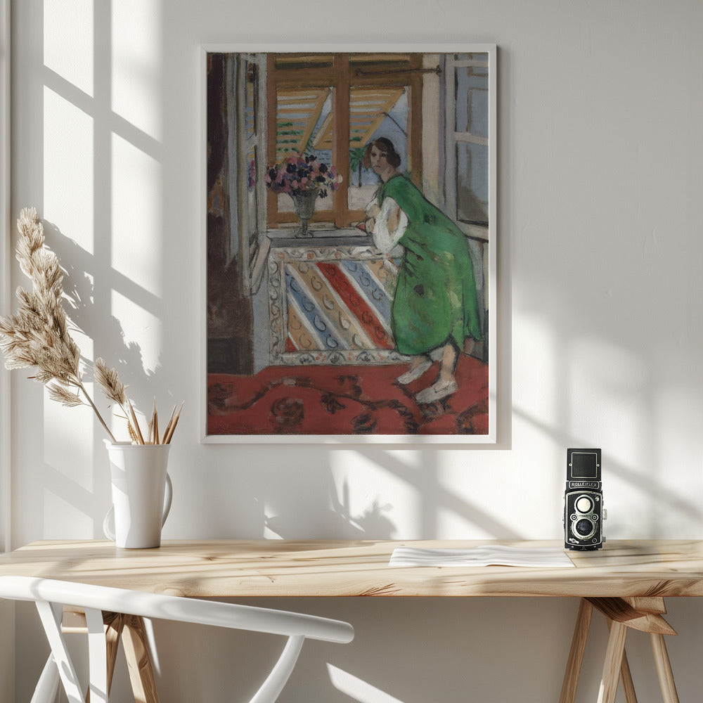 Wandbild Jeune Fille a La Mauresque Original 1939