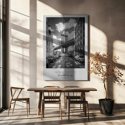 Wandbild-NEW YORK CITY Manhattan Bridge