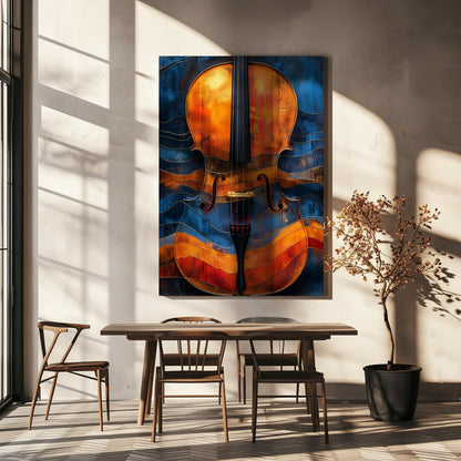 Wandbilder Musik Violine 6 Leinwandbild