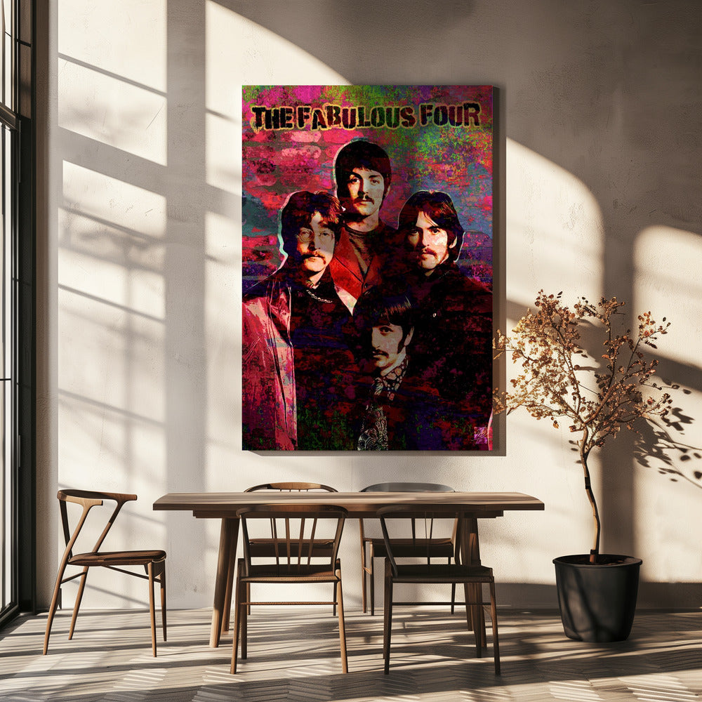 Wall art Fabulous Four