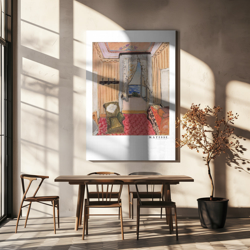 Wandbild „Ma Chambre Au Beau Rivage“