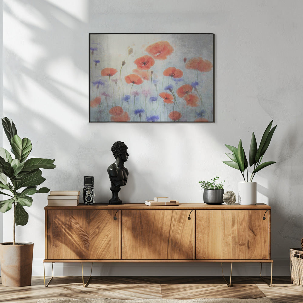 Wall Art Poppy