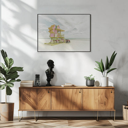 Wandbild MIAMI BEACH Vintage Florida Flair