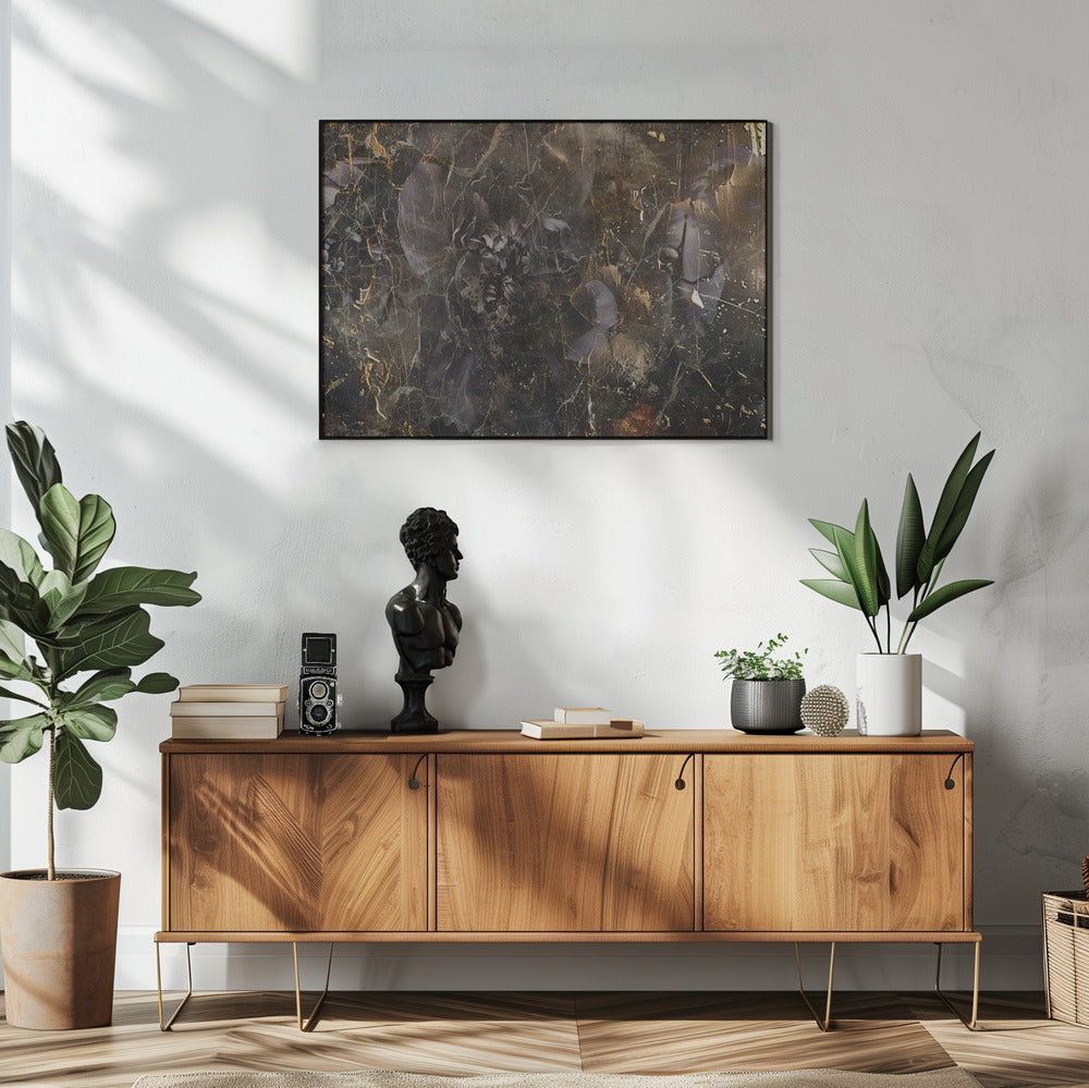 Wandkunst Blumen Floral Kunst Illustration 02
