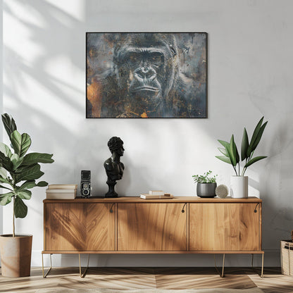 Wandkunst Tier Vintage Kunst Illustration Wandbild 04