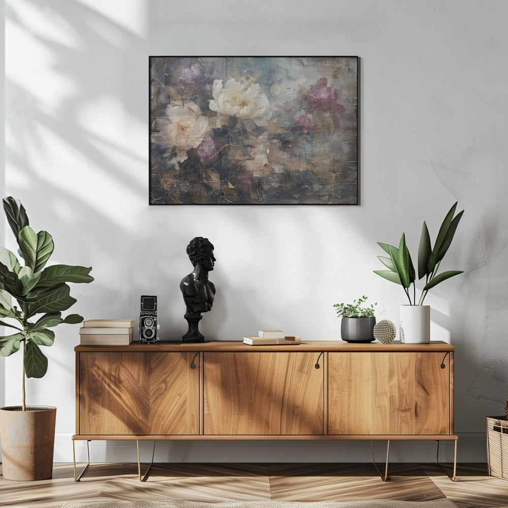 Wandbilder Blumen Blumen Illustration Wandkunst 001
