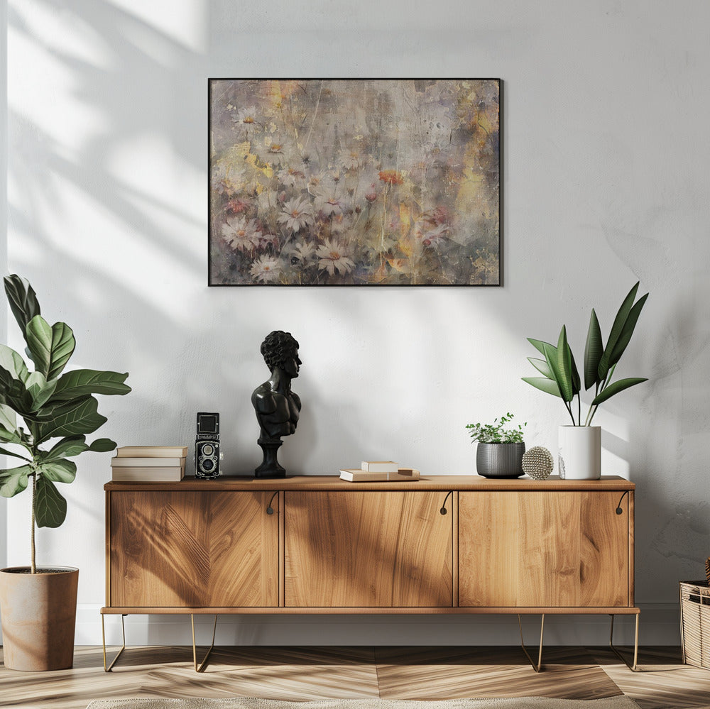 Wandbild Blume Floral Kunst Illustration Wandbild 010
