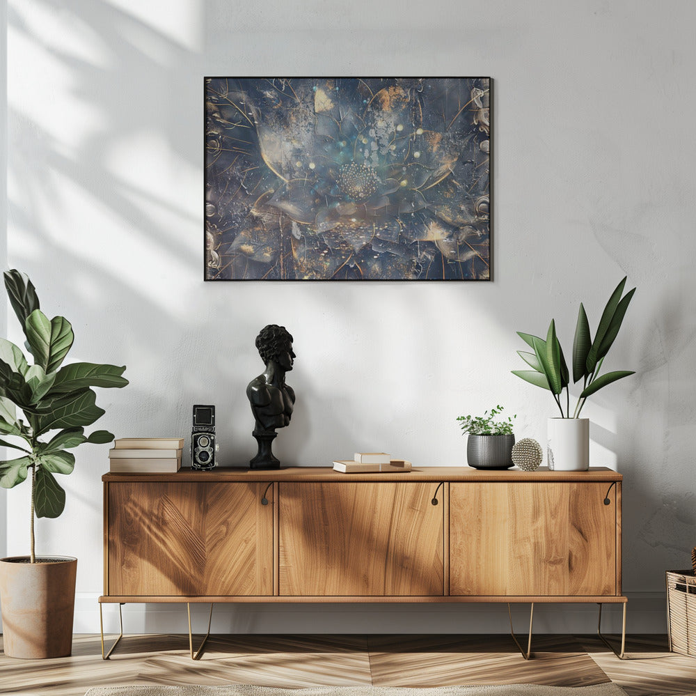 Wandbild Blumen Blumenkunst Illustration Wandkunst 046