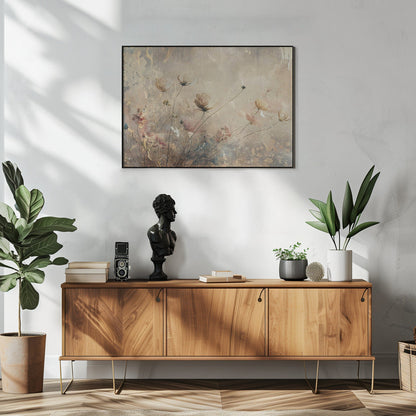 Wandkunst Blumen Floral Kunst Illustration Wanddeko 113