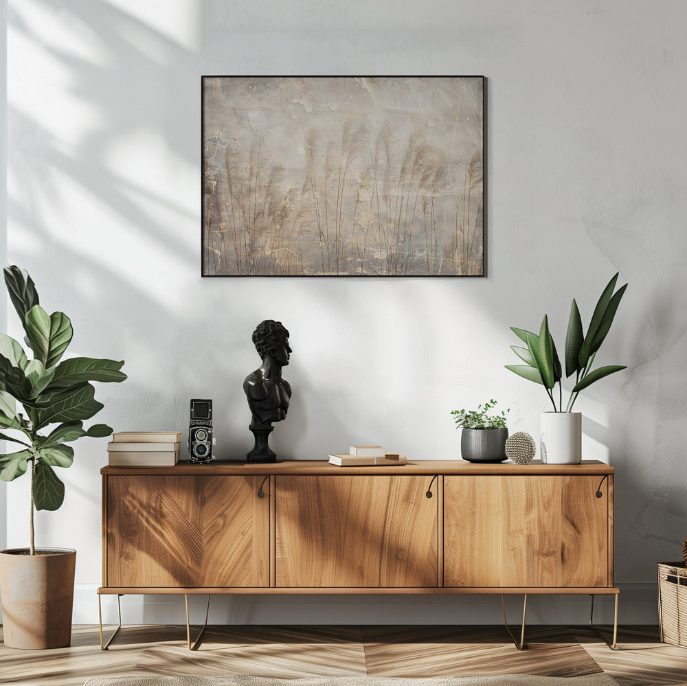 Wandbild Dschungelblätter Illustration Wandkunst 40