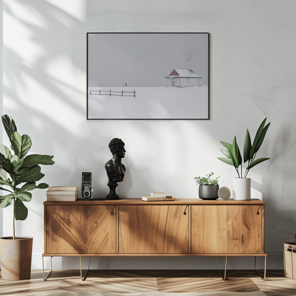 Wandbild Gildehaus am Strand I Leinwandbild
