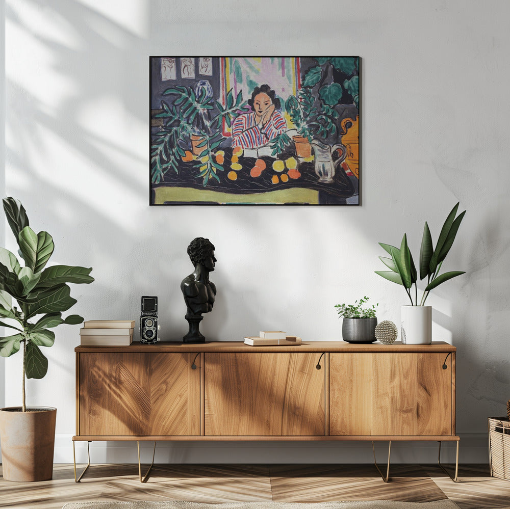 Wall art Interno Con Vaso Etrusco 1940