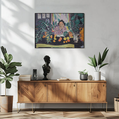 Wall art Interno Con Vaso Etrusco 1940