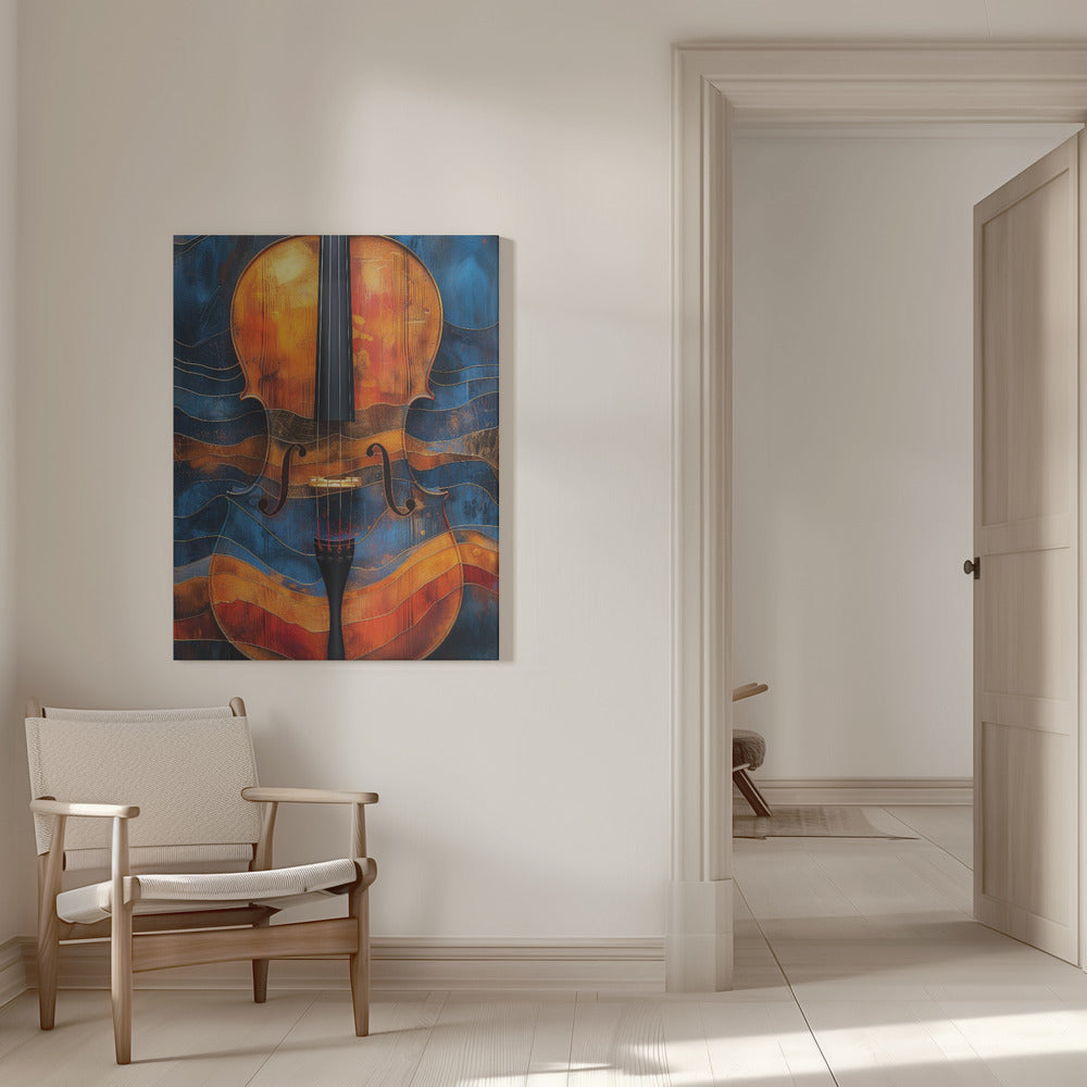 Wandbilder Musik Violine 6 Leinwandbild