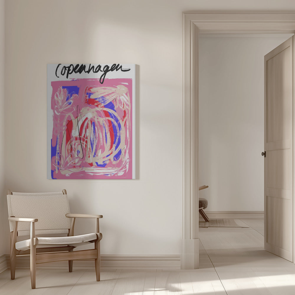 Wandbild Kopenhagenabstrakt5 Größe24x36