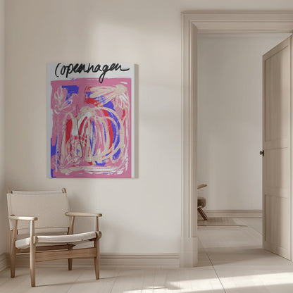 Wandbild Kopenhagenabstrakt5 Größe24x36