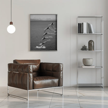 Wandbild Die Schönheit des Tauchens