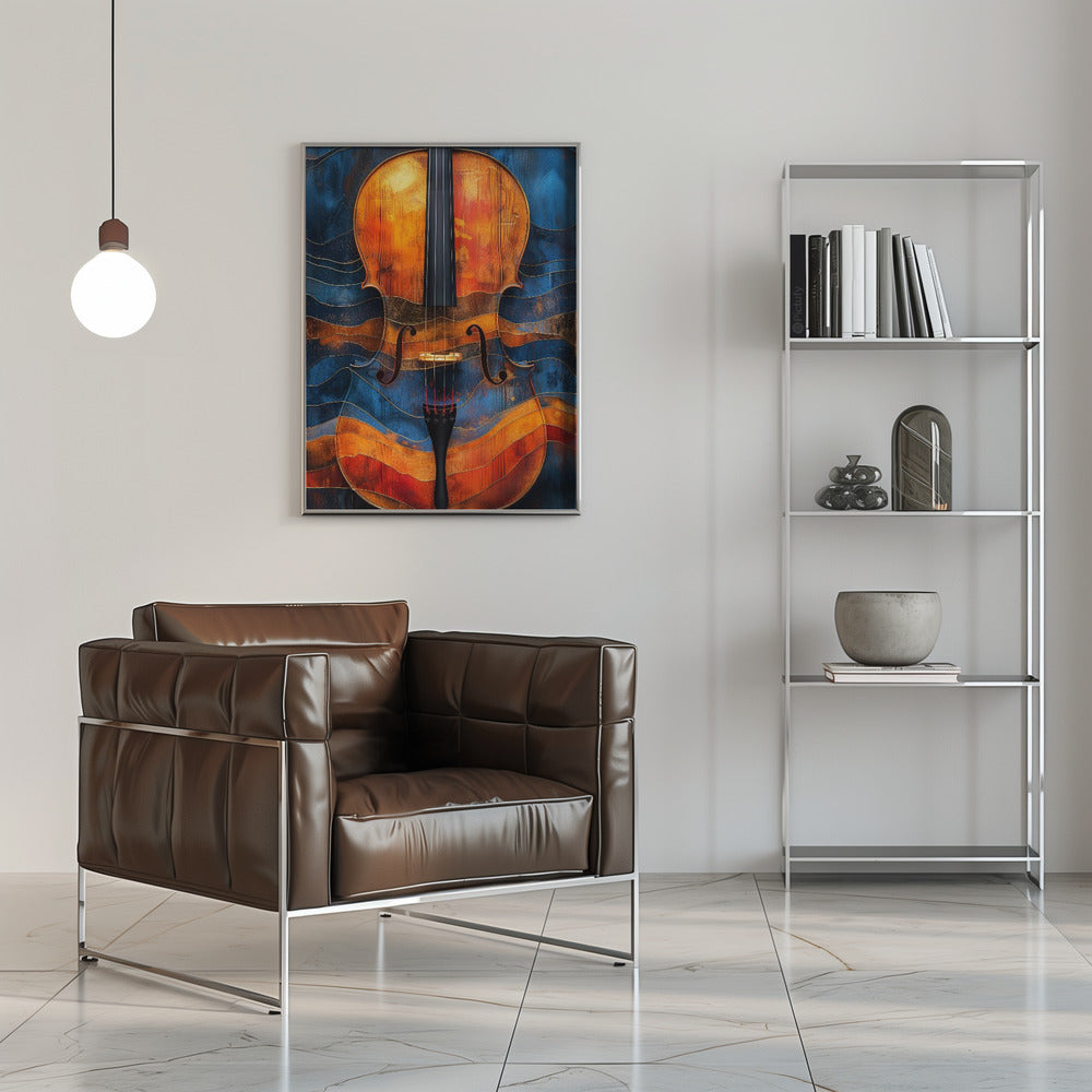 Wandbilder Musik Violine 6 Leinwandbild