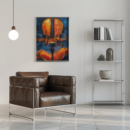 Wandbilder Musik Violine 6 Leinwandbild