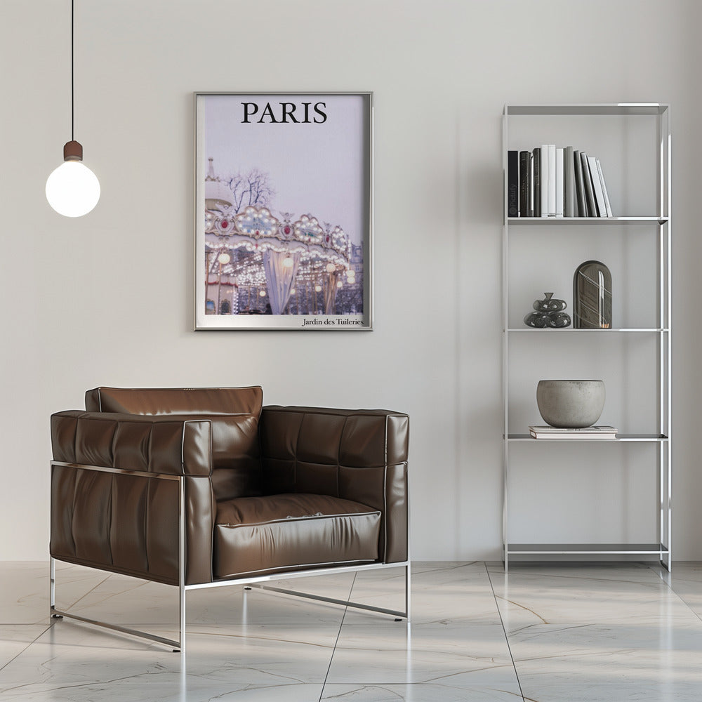 Wandbild Parisjardin Ratioiso Leinwandbild