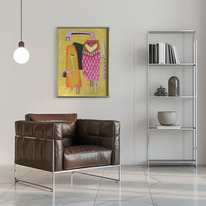 Wall art Gladiolus