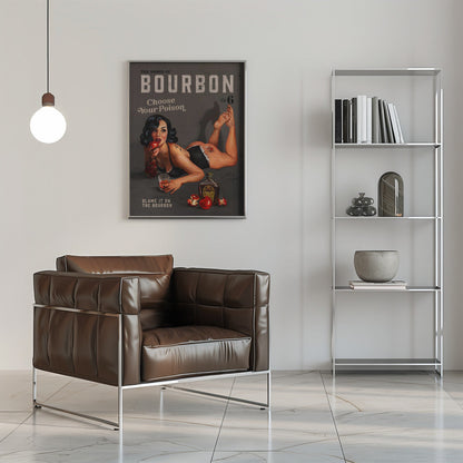 Wandbild Babes of Bourbon Vol 6 Choose Your Poison Sexy Pinup