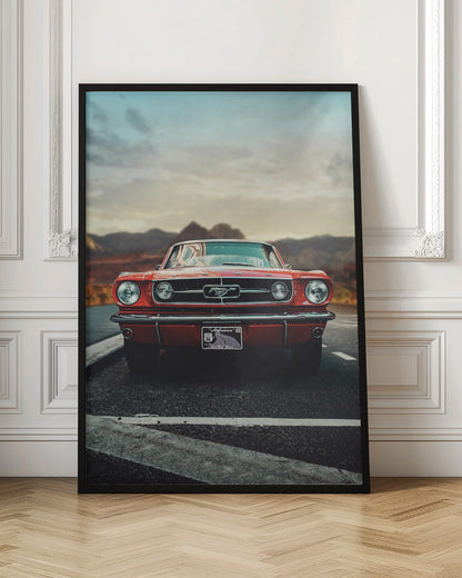 Wandbild Oldtimer Liebe