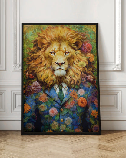 Wandbild Löwe Tierkunst #löwe