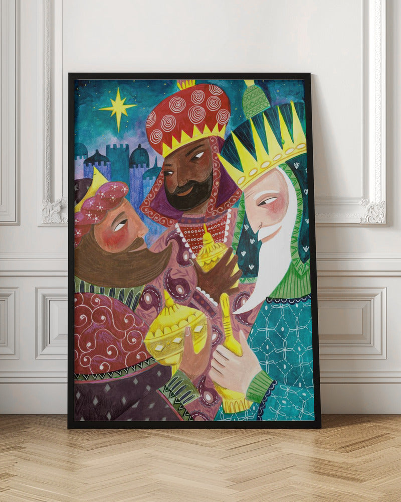Wandbild Heilige Drei Könige Leinwanddruck