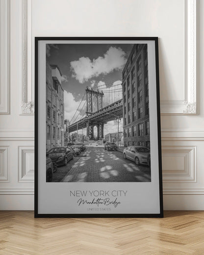 Wandbild-NEW YORK CITY Manhattan Bridge