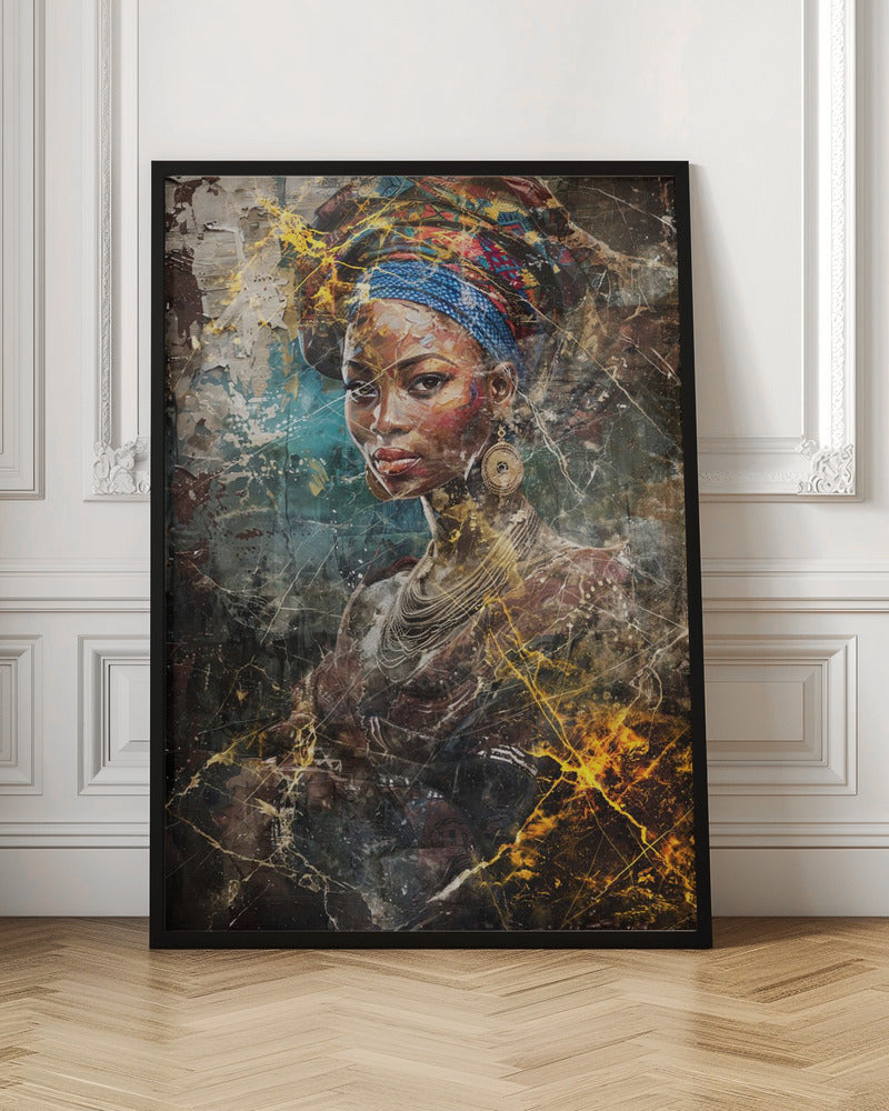 Wandkunst Afrikanische Kunst Illustration Wandkunst 067