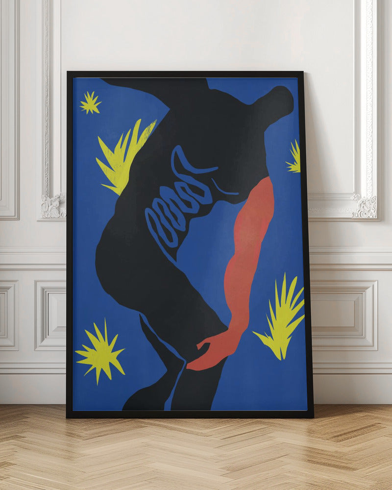 Wandschmuck: Ausgeschnittene Sportfiguren aus Papier