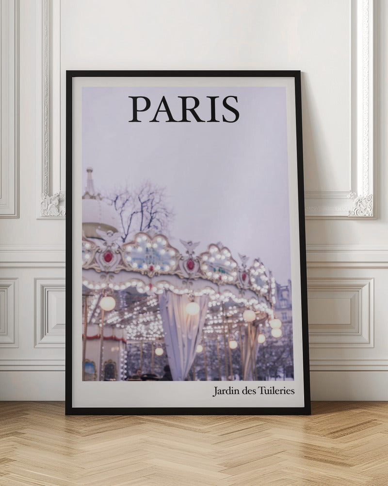 Wandbild Parisjardin Ratioiso Leinwandbild