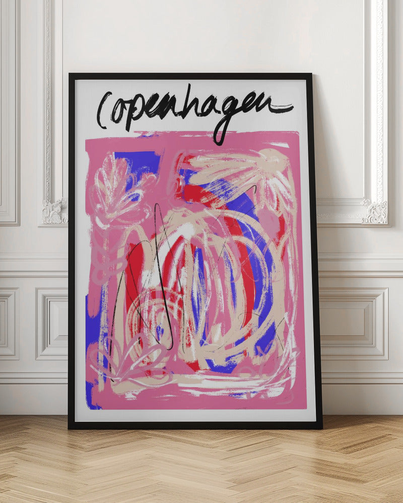 Wandbild Kopenhagenabstrakt5 Größe24x36
