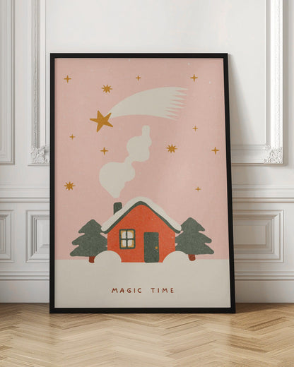 Wandbild Eine magische Zeit zu Weihnachten Leinwandbild
