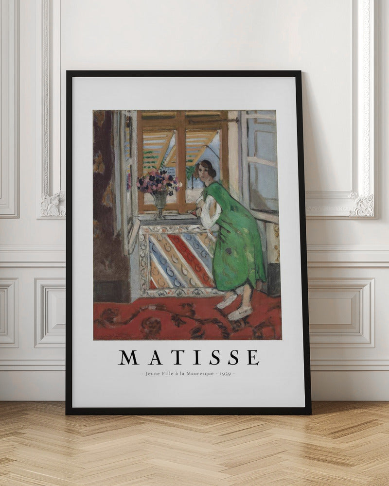 Wandbild Jeune Fille a La Mauresque 1939