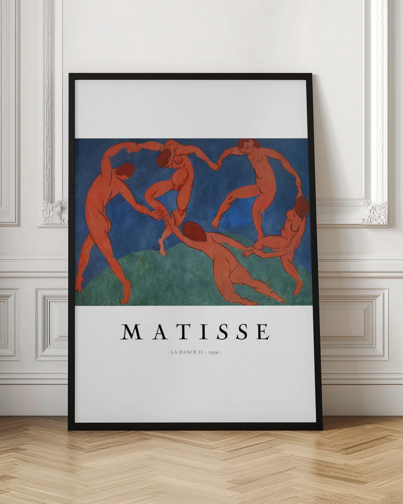 Wandkunst La Danse II von Henri Matisse
